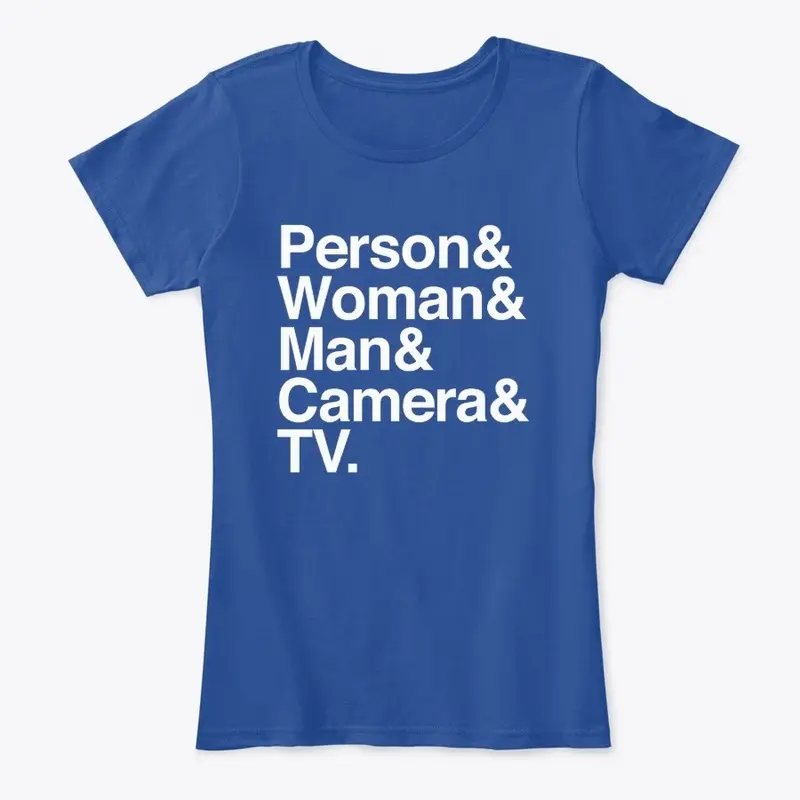 Person, Woman, Man, Camera, TV