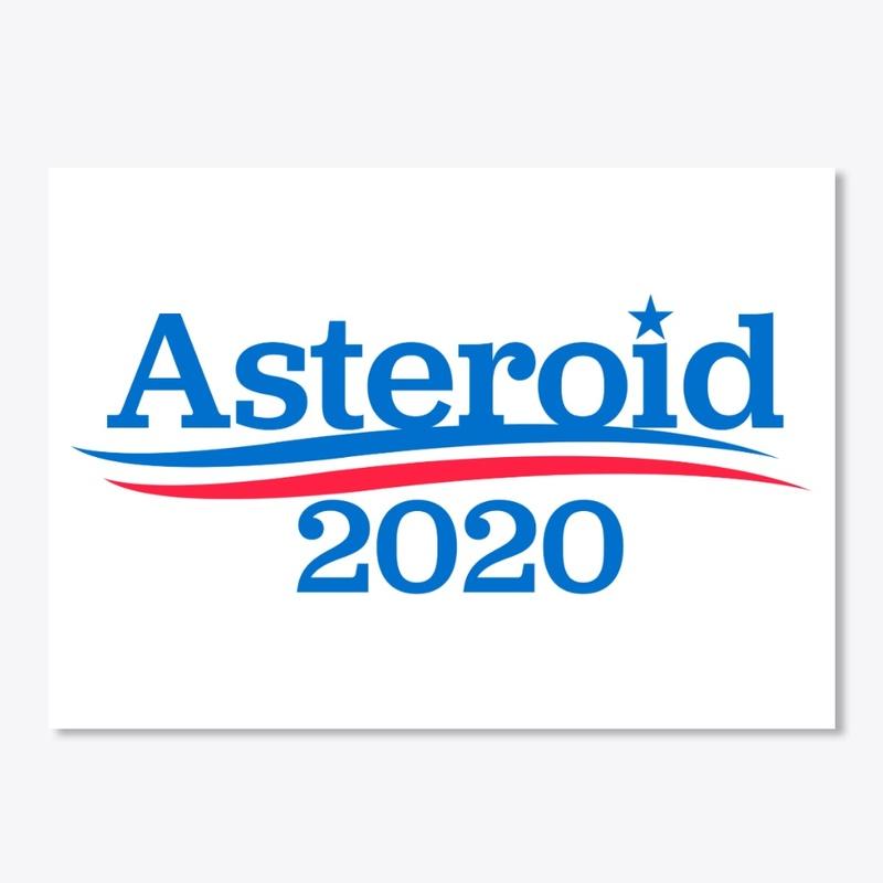 ASTEROID 2020 (blue and red)