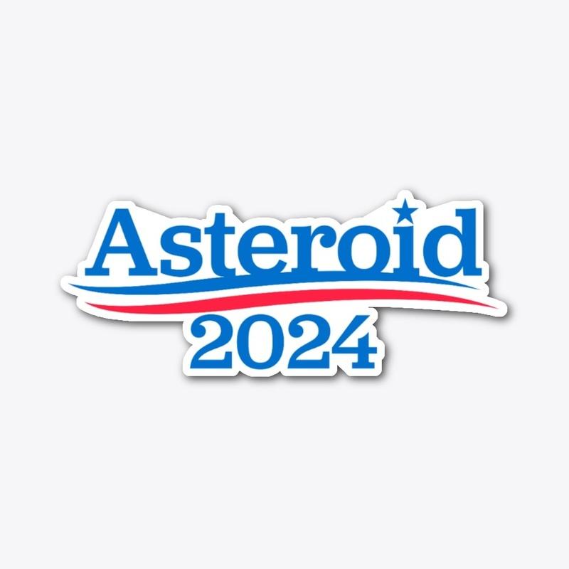 ASTEROID 2024 (blue and red)